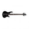 Custom ESP LTD B-4 JR KIT 4-String Electric Bass Guitar with Included Gig Bag - Black Finish (LB4JRKITBLK)