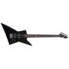 Custom ESP LTD EX Series EX-104 Black Explorer 4-String Bass Guitar EX104 - BNIB - BM