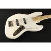 Custom Fender Standard Jazz Bass Maple Fingerboard Arctic White 0146202580 (470)