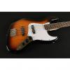 Custom Squier by Fender Affinity Jazz Bass - Brown Sunburst (804)
