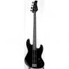 Custom Suhr Custom J Bass Black Matching Headstock (Factory Party Bass)