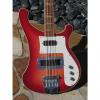 Custom Rickenbacker 4001 Bass 1975 Fireglo