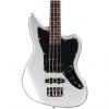 Custom Squier Vintage Modified Jaguar Bass Special SS - Silver #1 small image