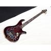 Custom TRABEN Phoenix 4-string BASS guitar NEW Blood Red - Quilt Maple