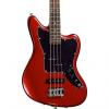Custom Squier Vintage Modified Jaguar Bass Special SS - Candy Apple Red