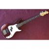 Custom G&amp;L Tribute SB-2 4 String Bass Bordeaux Red #1 small image