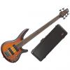 Custom Ibanez SRF705BBF Portamento Fretless Electric Bass, 5-String + Bass Case #1 small image