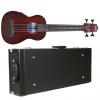 Custom Kala UBASS Rumbler Fretless Acoustic Ukulele Uke Bass w/ Diamond Black Hard Case
