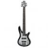Custom Ibanez SR Series SR305E 5 String Electric Bass Guitar Metallic Silver Sunburst #1 small image