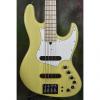 Custom Xotic XJ-IT Yellow Blonde 4 String Jazz Bass Guitar with Gig Bag Blond #1 small image