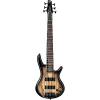 Custom Ibanez GSR206SM 6-String Electric Bass Guitar - Natural Gray