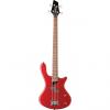 Custom Washburn T12MR Taurus Series Electric Bass Guitar with Metallic Red Finish