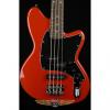 Custom Ibanez Talman TMB30 Electric Bass Guitar in Coral Red