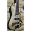 Custom New Ibanez SRSC805 Cerro 5 String Single Cut Electric Bass Natural Flat