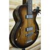 Custom New Ibanez AGBV205A 5 String Semi Hollow Body Electric Bass Guitar Tobacco Burst w/Case #1 small image