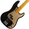 Custom 2015 Fender Classic Series 50's Precision Bass Lacquer Midnight Black #1 small image