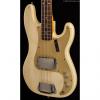 Custom Fender Custom Shop 1959 Journeyman Relic® Precision Bass® White Blonde (296)