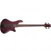 Custom Schecter Stiletto Custom-4 Vampyre Red Satin VRS NEW Electric Bass + FREE GIG BAG! Custom 4 Custom4 #1 small image