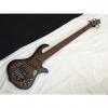 Custom Traben Array Attack 5-string BASS guitar Black Burl - NEW - Rockfield Pickups #1 small image