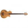 Custom ESP LTD TL-4Z 4-ST NAT Thinline Exotic Zebrawood Bass Guitar Natural TL 4 *NEW*