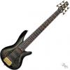 Custom Ibanez SR806 TGB SR Series Electric 6-String Bass Guitar Bartolini Pickups Transparent Gray Burst Fi
