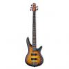 Custom Ibanez SR505  Tri-fade Burst Flat 5-string Electric Bass