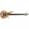 Custom Traben Chaos Limited Spalted Maple Burst 4 string Bass