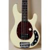 Custom Ray35CAVC Sterling by MusicMan 5 string bass in Vintage Creme