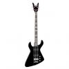 Custom Dean Demonator 4 Bass - Black/Chrome with Case 4-String Electric Bass with Custom Bartolini Pickups #1 small image