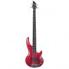 Custom Cort Curbow 4-String Red 4-string electric Bass