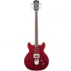 Custom Guild Starfire Bass Cherry Red 4-string Bass Guitar w/ Case