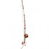 Custom Mid East BRSSPM Berimbau with Painted Spirals and Medium Gourd #1 small image