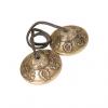 Custom DOBANI 2.50&quot; Timsha Bell Embossed Brass Symbols TSB250 B #1 small image