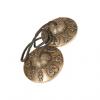 Custom DOBANI 3&quot; Timsha Bell Embossed Brass Symbols TSB300 B #1 small image