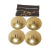 Custom Mid-East Student Size Solid Brass Rim Edge Finger Cymbals 2&quot; #1 small image