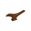 Custom Roosebeck Wooden Bird Saddle Block