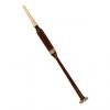 Custom Roosebeck Sheesham Practice Chanter Nickel Plated Ferrule &amp; Sole 19&quot; #1 small image