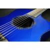 Custom acoustic guitar martin Composite martin guitar Acoustics martin acoustic guitar OX guitar strings martin 2016 martin Solid Blue #1 small image