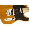 Squier by Fender Affinity Telecaster Beginner Electric Guitar - Maple Fingerboard, Butterscotch Blonde #3 small image