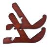 Guitar Stand, I3C Wood Guitar Stand Musical Instrument Stand for Acoustic Classic Electric Guitar Bass Portable X Frame Sapele Wooden Stand Red #3 small image