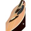 Full Size Thinline Acoustic Electric Guitar with Gig Bag Case &amp; Picks - Natural Finish #4 small image