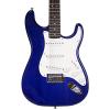 Squier by Fender &quot;Stop Dreaming, Start Playing&quot; Set: Affinity Series Strat with Fender Frontman 10G Amp, Tuner, Instructional DVD, Gig Bag, Cable, Strap, and Picks - Transparent Blue #4 small image
