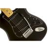 Squier by Fender Vintage Modified 70's Stratocaster Electric Guitar - Black - Maple Fingerboard #3 small image