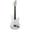 Squier by Fender Mini Strat Electric Guitar Bundle with Amplifier, Cable, Tuner, Strap, Picks, Austin Bazaar Instructional DVD, and Polishing Cloth - Arctic White #2 small image
