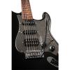 Squier Affinity Series Stratocaster HSS Electric Guitar Montego Black Metallic #2 small image