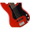 Squier Affinity P/J Electric Bass Guitar - Rosewood Fingerboard, Race Red w/ Stand and Tuner #3 small image