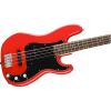 Squier Affinity P/J Electric Bass Guitar - Rosewood Fingerboard, Race Red w/ Stand and Tuner #4 small image