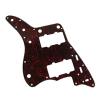 IKN Red Tortoise 4Ply Guitar Pickguard Scratch Plate for American Fender Style Vintage JM Guitar, with Screws #2 small image