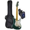 Squier Classic Vibe Strat 50's Sherwood Green Metallic w/ Fender Gig Bag and Tuner #3 small image
