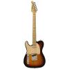 Sawtooth ST-ET-LH-SBW-KIT-2 Left Handed Electric Guitar, Sunburst with Aged White Pickguard #4 small image